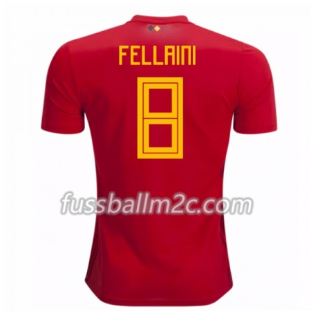 Fußballtrikots Belgien Fellaini 8 Heim Trikotsatz WM 2018